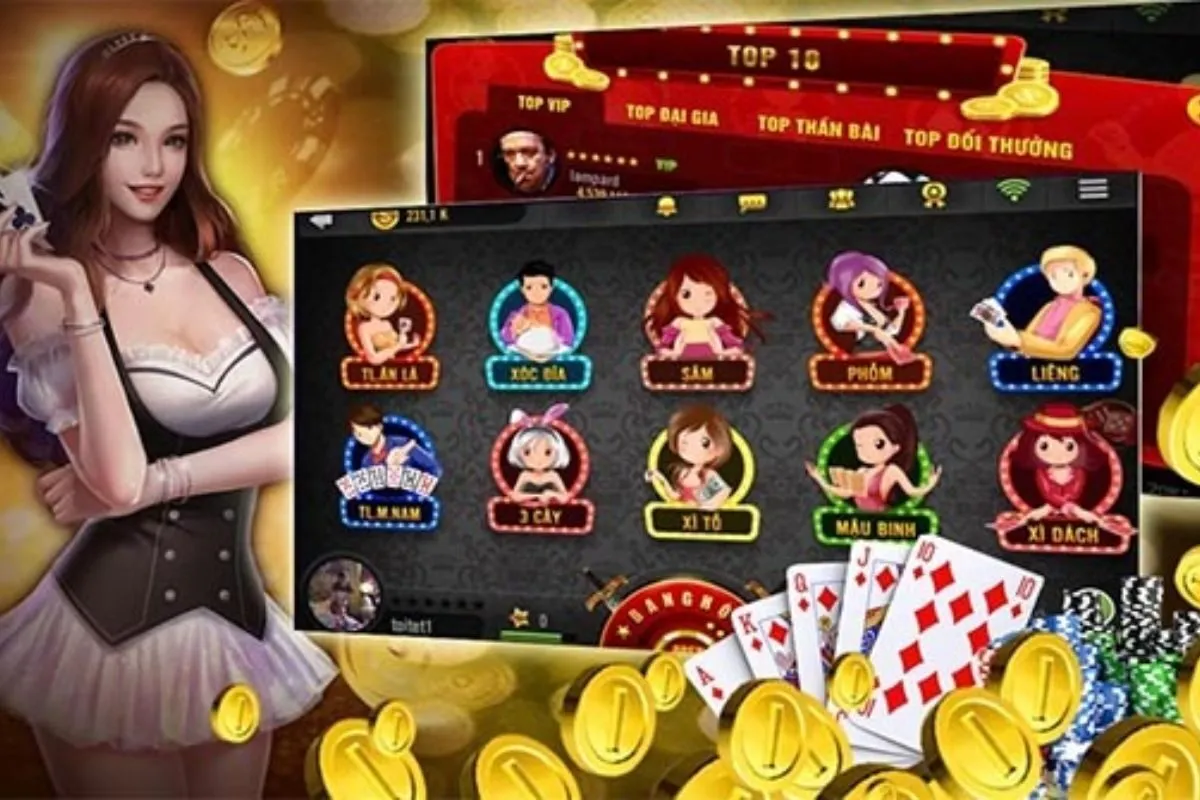 những game bài chơi trên điện thoại